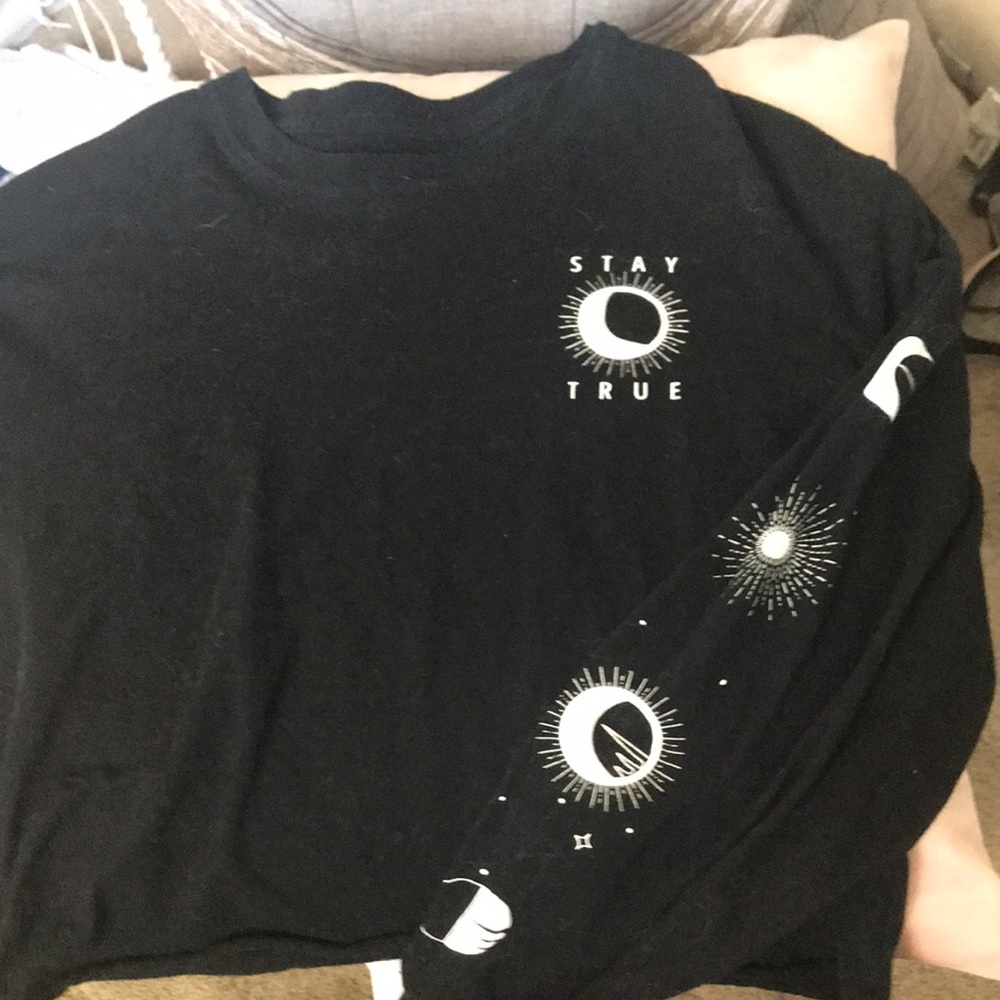 Moon/sun long sleeve shirt